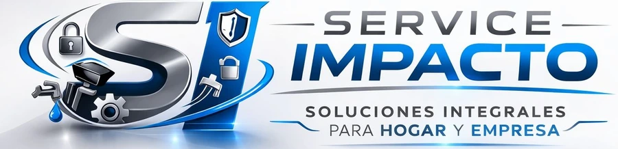 Logo de Service Impacto, cerrajería y electricidad